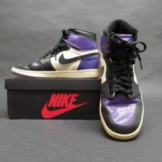 Nike Air Jordan 1 Retro High OG "Court Purple 2.0" usate n° 41 - 26 cm 2