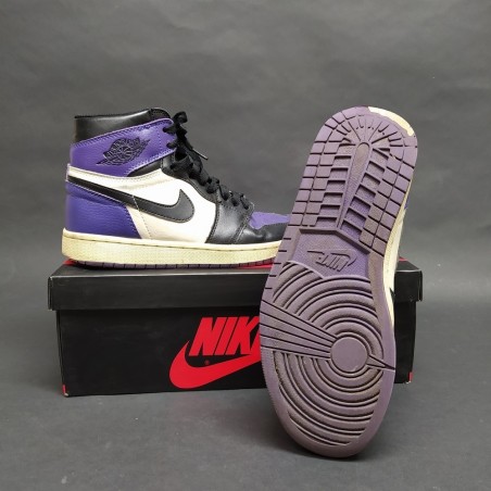 Nike Air Jordan 1 Retro High OG "Court Purple 2.0" usate n° 41 - 26 cm
