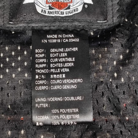 Giubbotto moto donna originale Harley Davidson tg M anno 2009