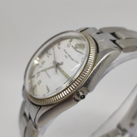 Orologio polso donna Baume Mercier ref 1187 tutto acciaio manca corona usato