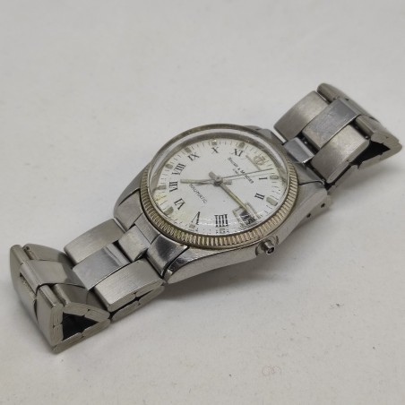Orologio polso donna Baume Mercier ref 1187 tutto acciaio manca corona usato
