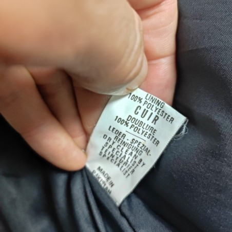 Giubbotto pelle americano 2 Bu California usato Tg XXL