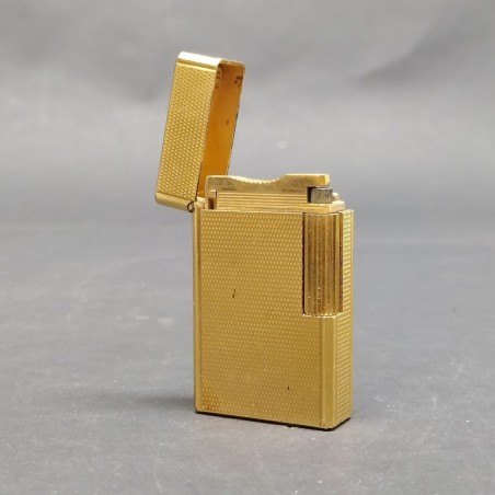 Accendino da tasca Dupont Ligne 1 (prima serie) placcato oro usato