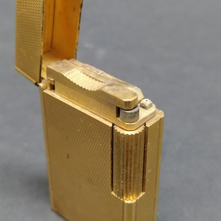 Accendino da tasca Dupont Ligne 1 (prima serie) placcato oro usato