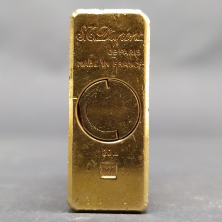 Accendino da tasca Dupont Ligne 1 (prima serie) placcato oro usato