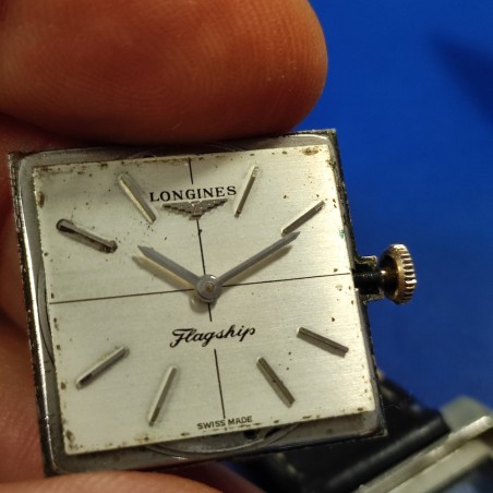 LONGINES Orologio polso modello Flagship cassa acciaio usato piccoli difetti