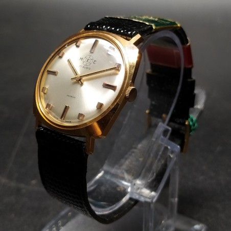 Orologio polso uomo MEC laminato oro usato pochissimo