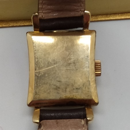 Orologio polso uomo Movado movimento meccanico laminato oro 10 carati usato