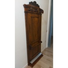 Attaccapanni da parete in legno massiccio fine 800 primo 900