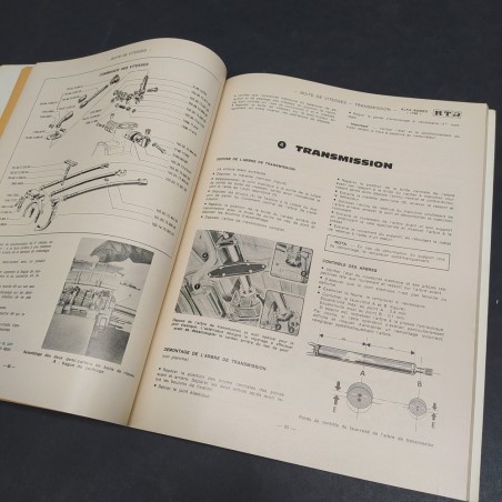 Rivista Revue Technique Automobile in francese, anni '80 sull'Alfa Romeo