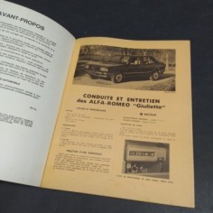 Rivista Revue Technique Automobile in francese, 1987 sull'Alfa Romeo Giuletta 2
