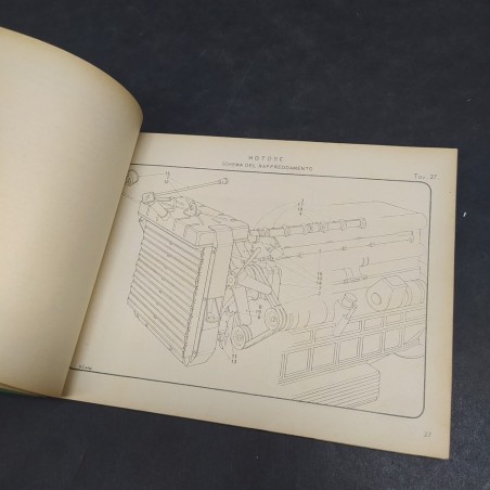 Catalogo parti di ricambio vetture Lancia Esadelta Veicolo 401.00, 1959. Aloni