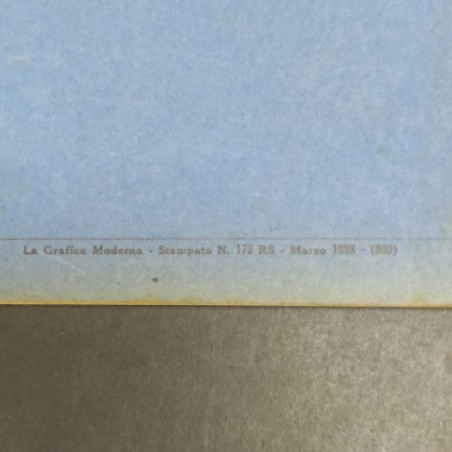 Catalogo parti di ricambio autocarri SPA mod. 36R, prima edizione 1938. Scollato