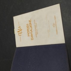 Libretto funzionamento, manutenzione e ricambi Motori d'aviazione Itala 2