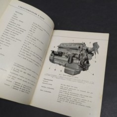 Libretto uso e manutenzione vetture Lancia Esadelta C, 1969. Ingiallimenti 2