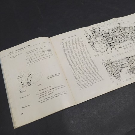 Libretto uso e manutenzione trattore, autocarri e vaicoli da campo Lancia, 1966