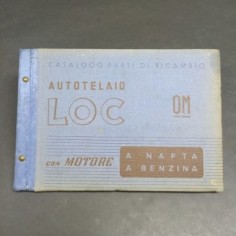 Catalogo di ricambi vetture OM autotelaio LOC a nafta/benzina. Ingiallimenti