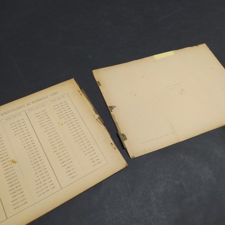 Catalogo parti di ricambio rimorchi Viberti tipo 140/140L, 1° ed 1947. Strappi
