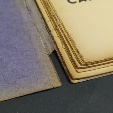 Libretto dei ricambi per autocarri Fiat mod. CL39, 1943. Rilegatura danneggiata