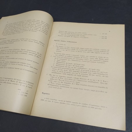 Libretto d'uso e manutenzione dei carri Fiat mod. 612, ed. provvisoria anni '30