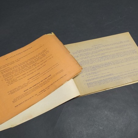 Catalogo di ricambi per autocarro SPA Dovunque 41 - Supplemento. Pagine staccate