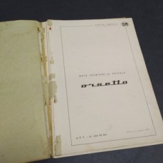 Libretto Note tecniche sul veicolo Orsetto OM, 1967. Macchie d'officina, strappi 2