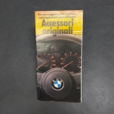 Libretto BMW Accessori originali - Per una maggiore gioia di guidare. Mediocre