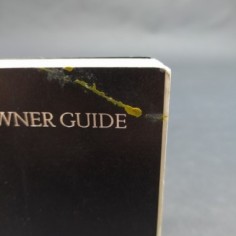 Libretto utente 1995 Owner guide in inglese vetture Town Car. Pieghe e macchie 2