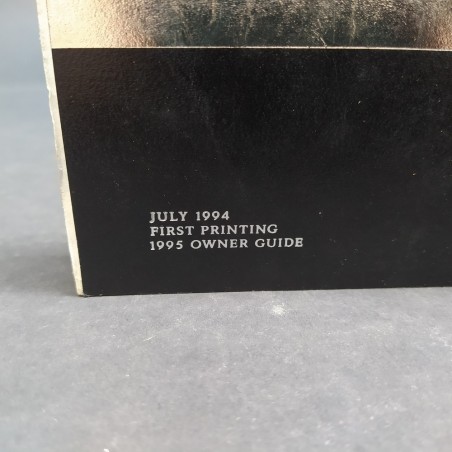 Libretto utente 1995 Owner guide in inglese vetture Town Car. Pieghe e macchie