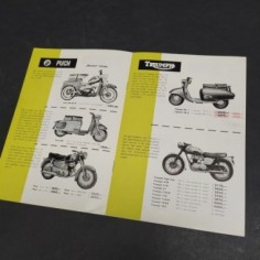 Catalogo delle motociclette, varie marche e prezzi del1961 in olandese. Buono 2