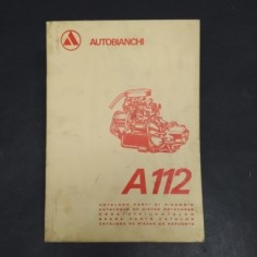 Catalogo parti di ricambio per carrozzeria auto Autobianchi A112, 1970. Macchie