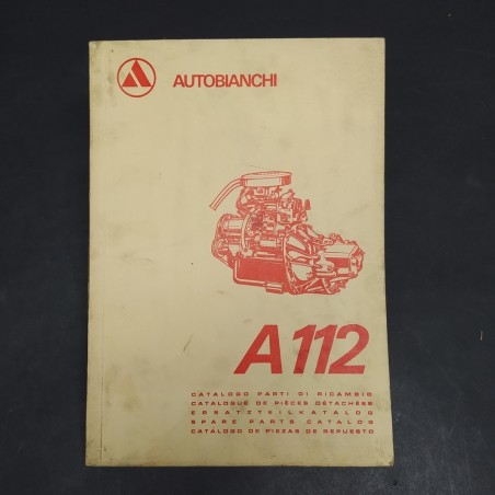 Catalogo parti di ricambio per carrozzeria auto Autobianchi A112, 1970. Macchie