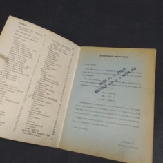 Libretto uso e manutenzione auto Lancia Fulvia berlina, 2° serie, 1971. Macchie 2