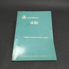 Libretto uso e manutenzione - Caratteristiche e dati Autobianchi A112. Mediocre