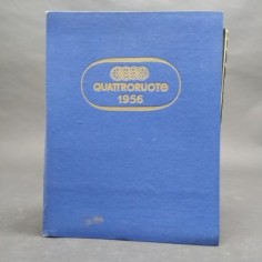 Raccolta dell'annata 1956 della rivista Quattro ruote, 11 numeri. Spellature