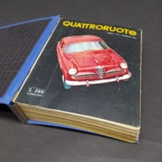 Raccolta dell'annata 1956 della rivista Quattro ruote, 11 numeri. Spellature 2