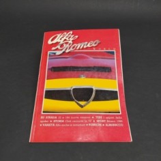 Rivista bimestrale Alfa Romeo World, n. 3 del 1990. Copertina polverosa