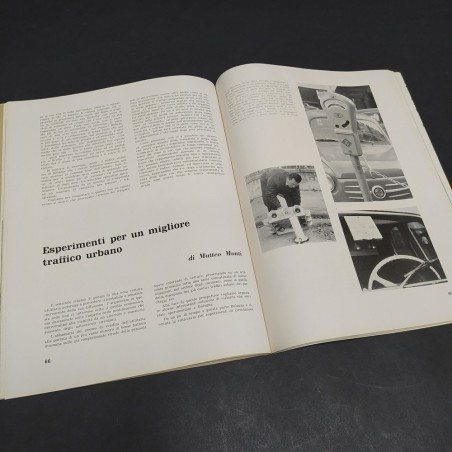 Rivista di automobilismo Velocità, numero 6 del 1958. Sbiaditure e spellature