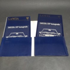 Cartellina stampa delle vetture Lancia Delta HF integrale, 1987. Graffi 2