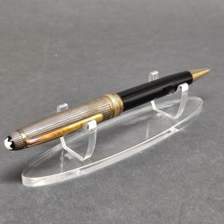 Portamina Montblanc Meisterstück Solitaire Doué Black/Silver 1651 finiture dorate