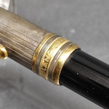 Portamina Montblanc Meisterstück Solitaire Doué Black/Silver 1651 finiture dorate