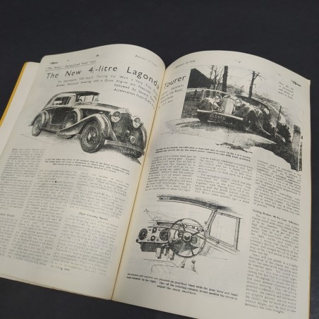 Libro Lagonda in the thirties, raccolta di articoli tratti da riviste anni '30