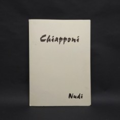 Cartellina foto e disegno di nudi del pittore-scultore, fotografo Chiapponi