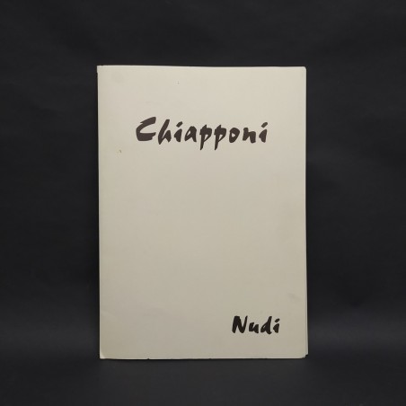 Cartellina foto e disegno di nudi del pittore-scultore, fotografo Chiapponi