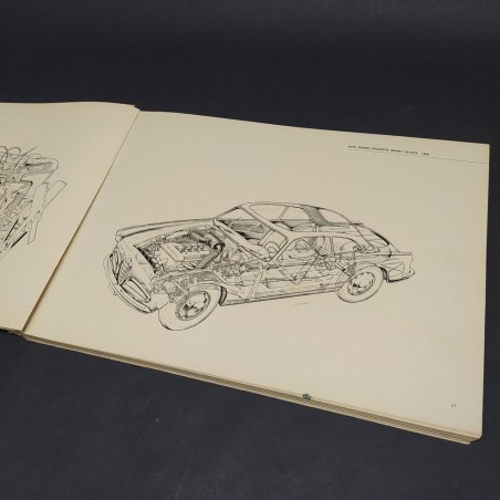 Libro 60 auto ai raggi X, Giovanni Cavara, Automobile Club. Mediocre