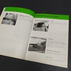Libretto uso e manutenzione auto Lancia Gamma, 1980. Condizioni mediocri 2