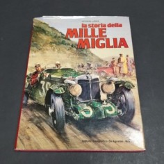 Libro La storia delle Mille Miglia Giovanni Lurani 1979