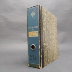 Faldone relativo richieste risarcimento danni di guerra ditta SPA anni 1943 1944
