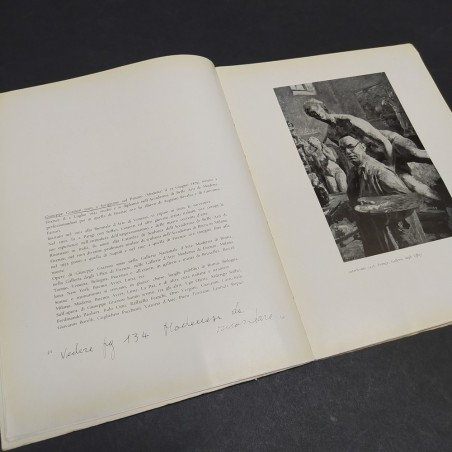Volume monografico Giuseppe Graziosi con numerosi appunti e integrazioni