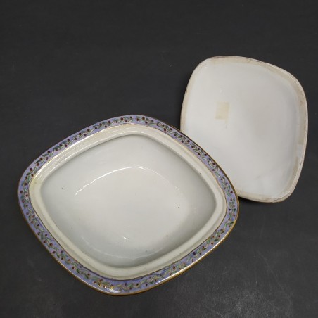 Ciotolina porta caramelle con coperchio made in Cina anni 70